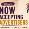 NOW ACCEPTING ADVERTISERS! Local reach. Regional impact. Community connection.